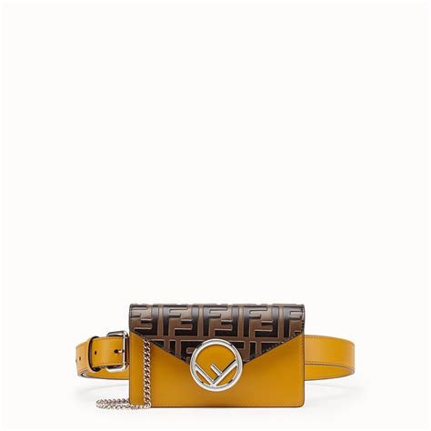 fendi belt bag yellow|authenticate Fendi bag.